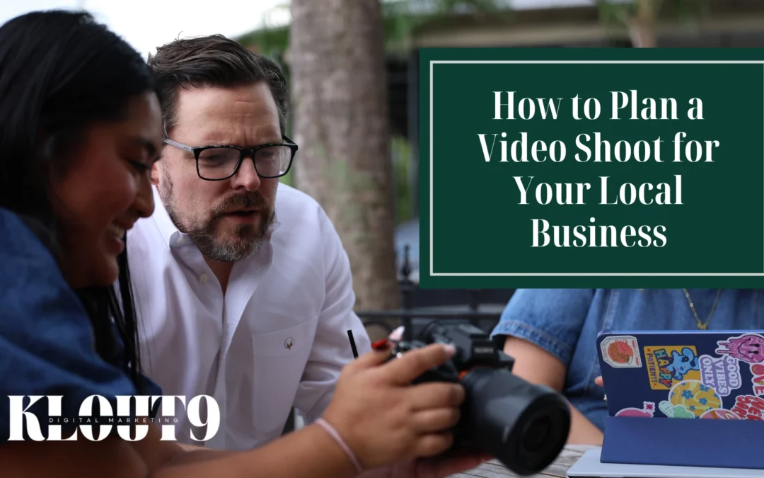 How to Plan a Video Shoot for Your Local Business